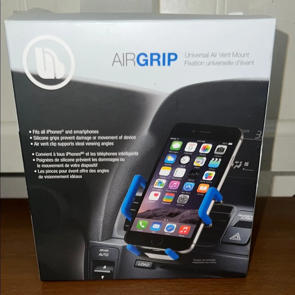 AirGrip Universal Car Air Vent Cell Phone Mount